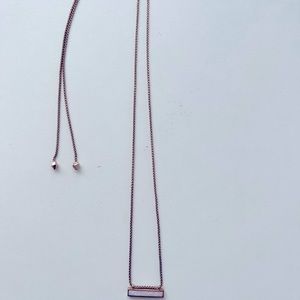 Kendra Scott rose gold adjustable choker